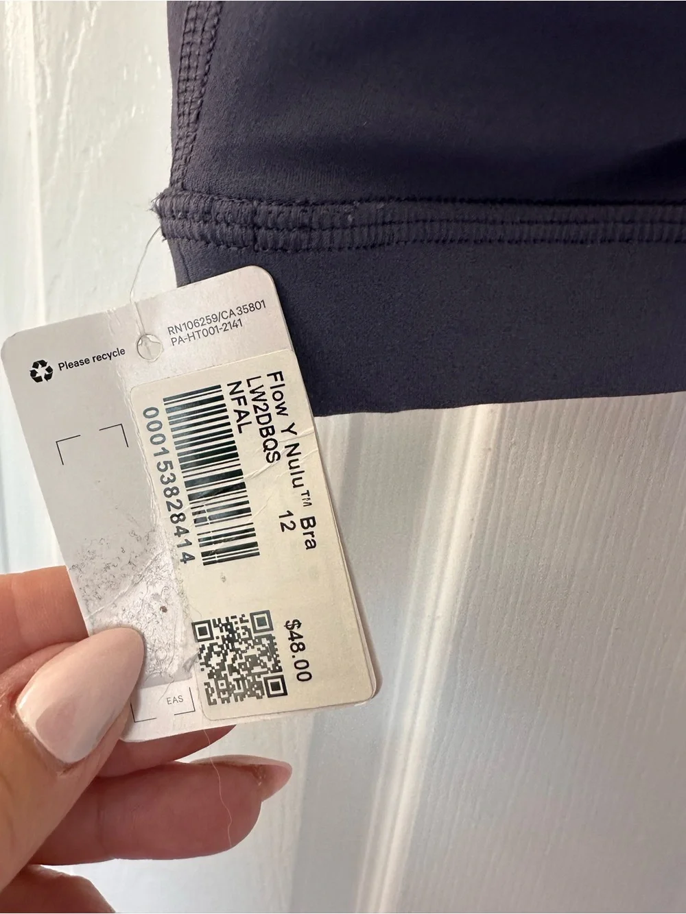 Lululemon Flow Y Nulu Bra- 12- NWT